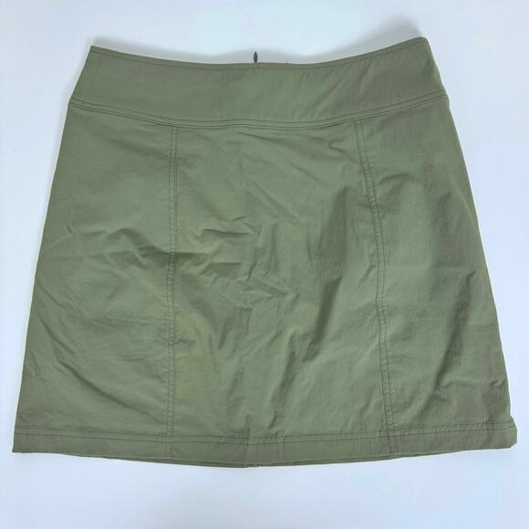 Royal Robbins Women's Discovery III Skort Skirt Light Olive Green 8 - Picture 1 of 5